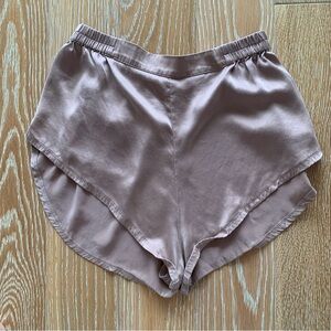 Lunya silk shorts xs